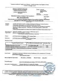 BOOST'R' HYBRID' - Rapport d'essai NF EN 16012 + A1