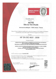 Certificat ISO 9001